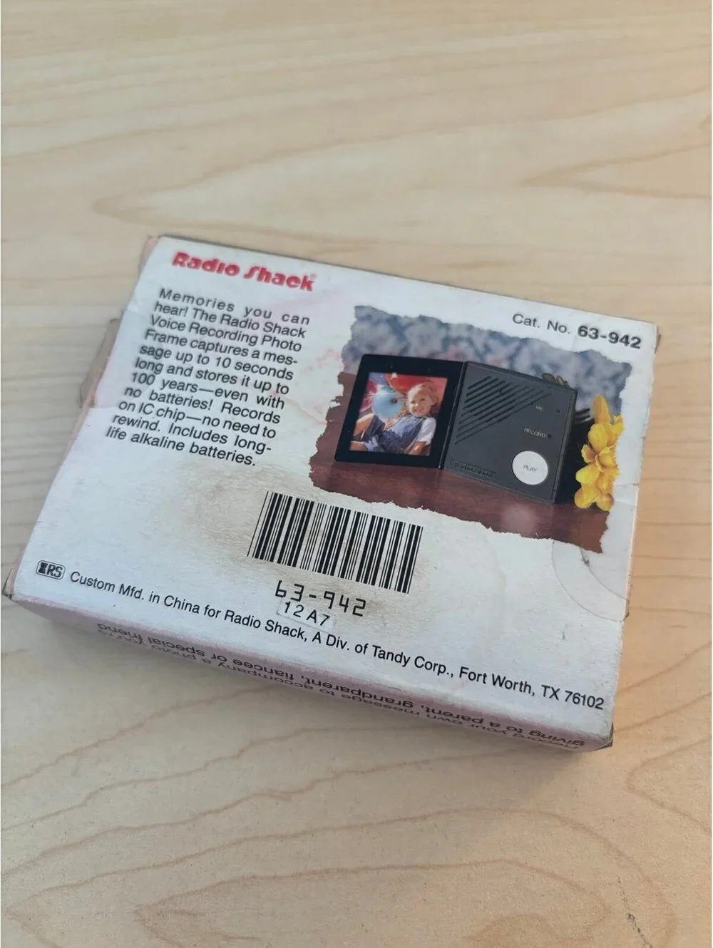 RadioShack Voice Recording Photo frame